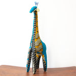 Twiga Mama . M . Giraffe . kitenge fabric