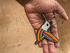 Hummingbird keychain . Colourful Maasai beaded keychain.