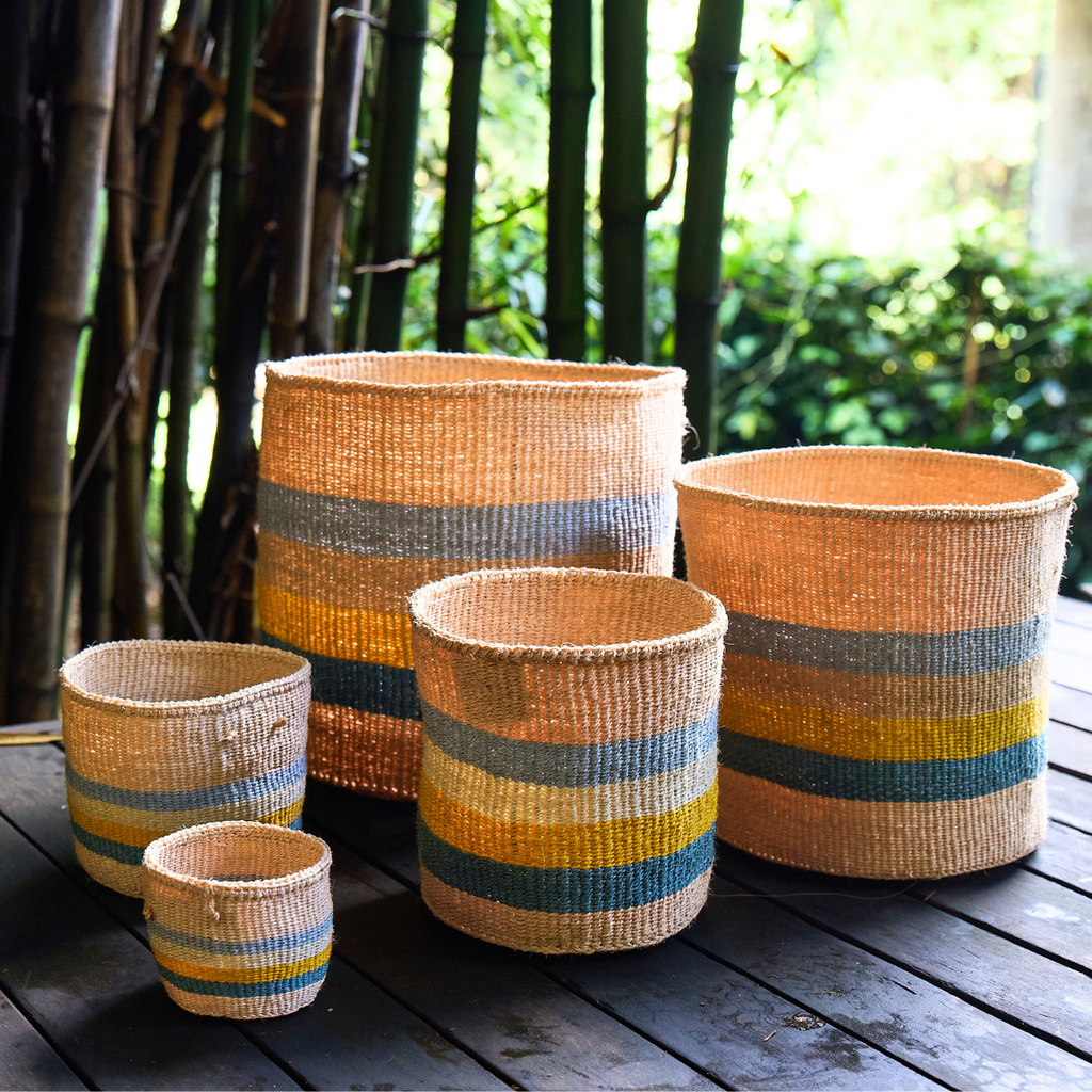 Sisal basket - Block design