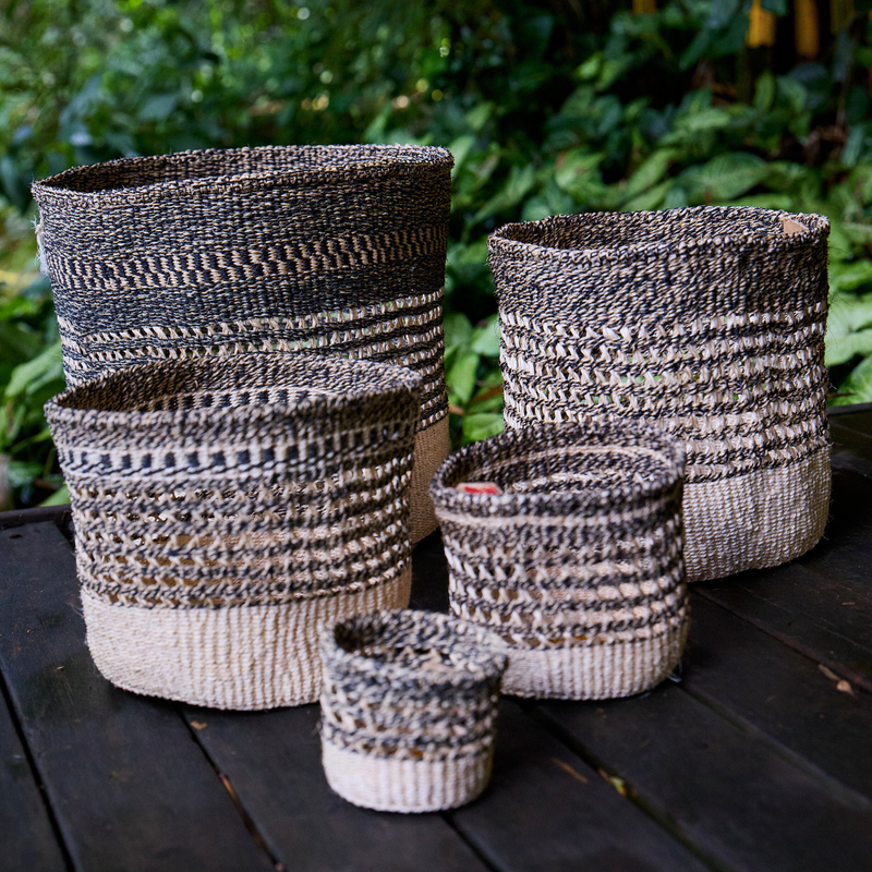 Sisal basket - Upepo design