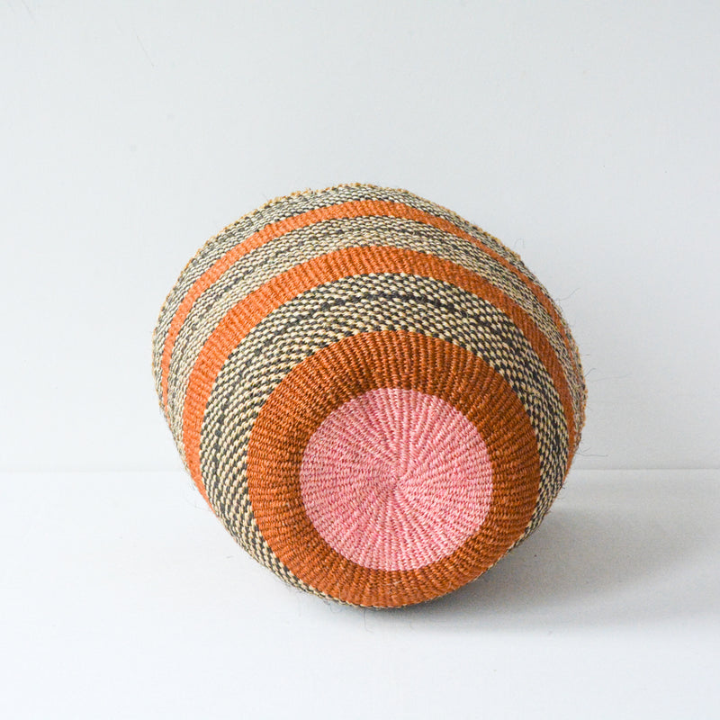 M . basket . sisal . fineweave . one-of-a-kind . 119