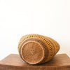 L . basket . sisal . fineweave . colourful . one-of-a-kind . 106