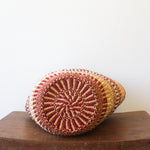 M . basket . sisal . fineweave . colourful . one-of-a-kind . 102