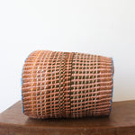 M . basket . sisal . fineweave . colourful . one-of-a-kind . 115