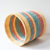L . basket . sisal . practical weave . one-of-a-kind . B101