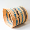 L . basket . sisal . practical weave . one-of-a-kind . B102