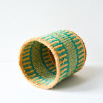 S . basket . sisal . practical weave . one-of-a-kind . B104
