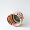 S . basket . sisal . practical weave . one-of-a-kind . F106
