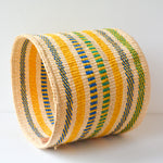 L . basket . sisal . practical weave . one-of-a-kind . G101