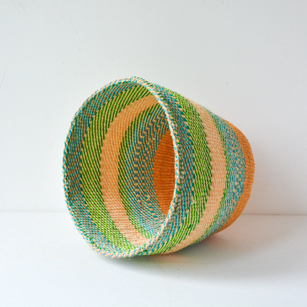 M . basket . sisal . practical weave . one-of-a-kind . G108