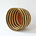 S . basket . sisal . practical weave . one-of-a-kind . G102