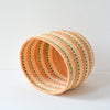 S . basket . sisal . practical weave . one-of-a-kind . G105