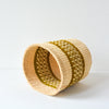 S . basket . sisal . practical weave . one-of-a-kind . G109