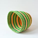 S . basket . sisal . practical weave . one-of-a-kind . G114