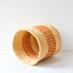 M . basket . sisal . practical weave . one-of-a-kind . O102