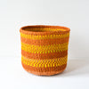 Colourful Basket - orange, red, yellow
