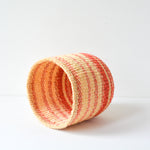 S . basket . sisal . practical weave . one-of-a-kind . O108