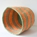 L . basket . sisal . practical weave . one-of-a-kind . P105