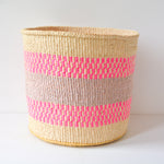 Colourful Basket - pink
