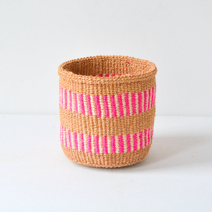 Colourful Basket - pink