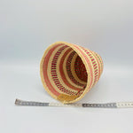 S . basket . sisal . fineweave . colourful . one-of-a-kind . 111