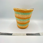 S . basket . sisal . fineweave . colourful . one-of-a-kind . 108