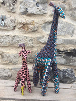 Twiga Toto . XS . Giraffe . kitenge fabric