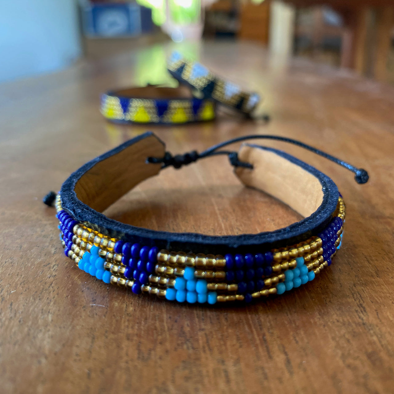 African Bracelet / Maasai Bracelet / Beaded Bracelet With Ring / Beaded  Ring / Royal Bracelet / Colorful Bracelet - Etsy | African bracelets, Beaded  bracelets, Beaded