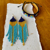 Matchi Matchi . Maasai bracelet . leather and beads .